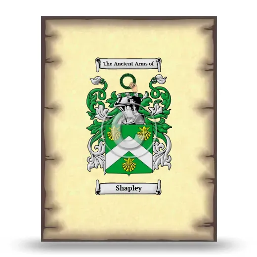 Shapley Coat of Arms Print