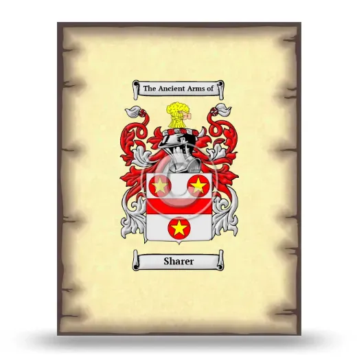 Sharer Coat of Arms Print