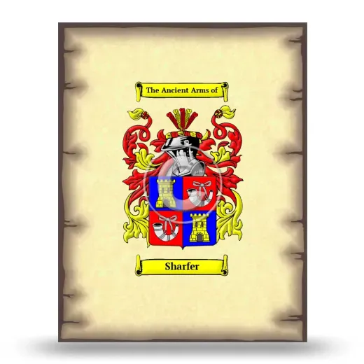 Sharfer Coat of Arms Print