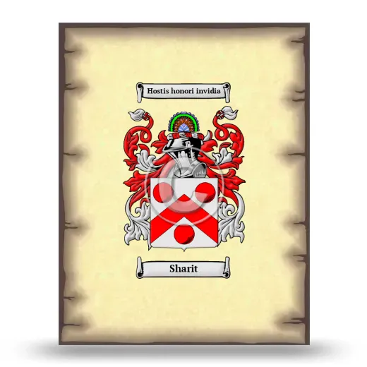 Sharit Coat of Arms Print