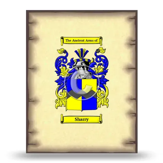 Sharry Coat of Arms Print