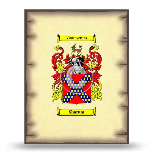 Sharum Coat of Arms Print