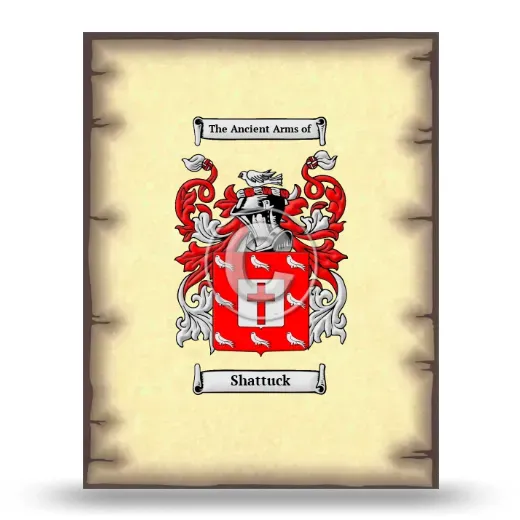 Shattuck Coat of Arms Print