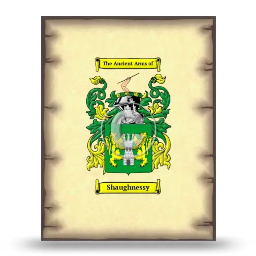 Shaughnessy Coat of Arms Print