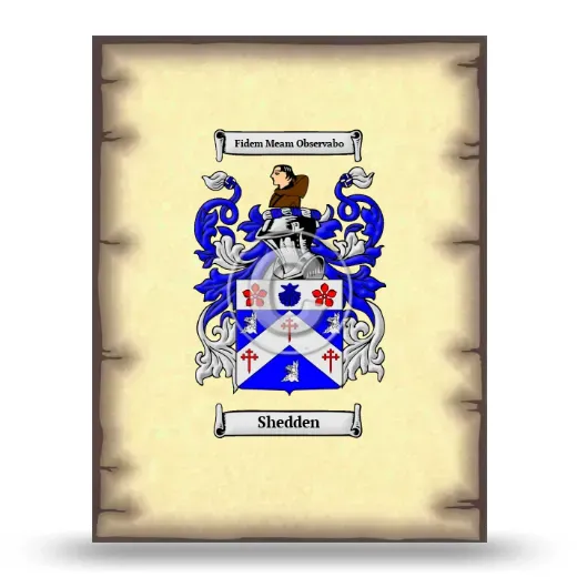 Shedden Coat of Arms Print