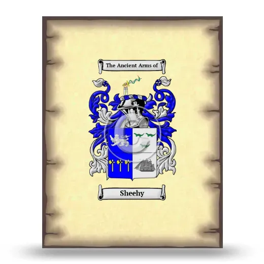 Sheehy Coat of Arms Print