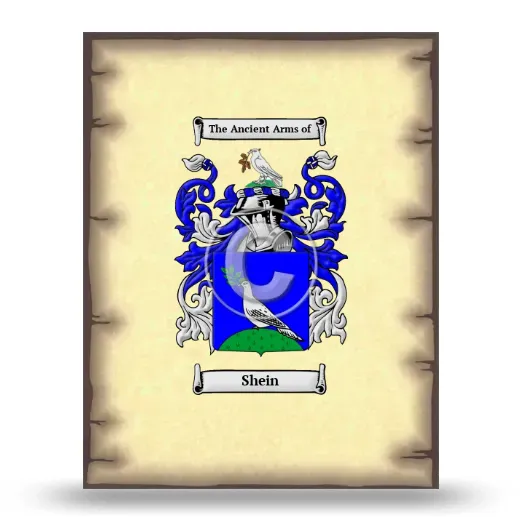 Shein Coat of Arms Print
