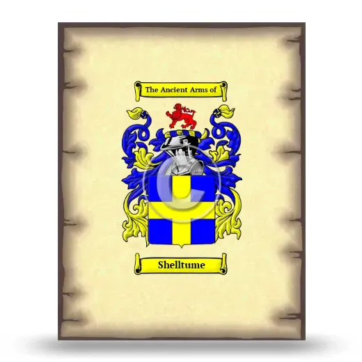 Shelltume Coat of Arms Print