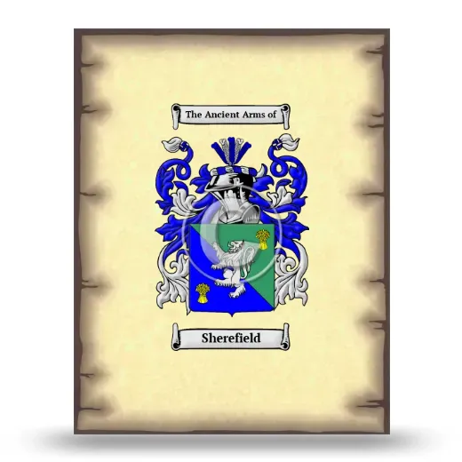 Sherefield Coat of Arms Print