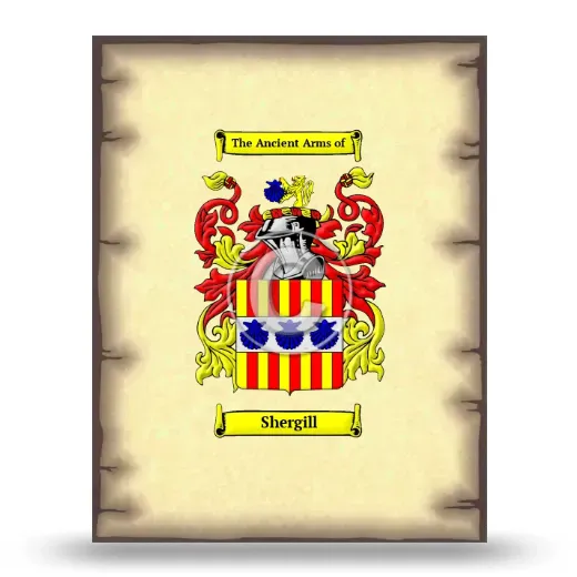 Shergill Coat of Arms Print