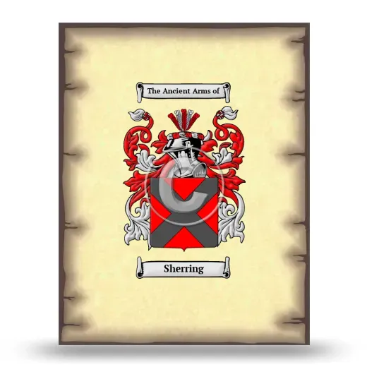 Sherring Coat of Arms Print