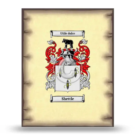 Shettle Coat of Arms Print