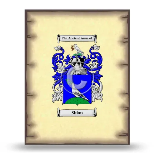 Shian Coat of Arms Print