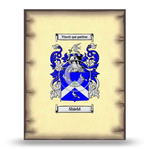 Shield Coat of Arms Print
