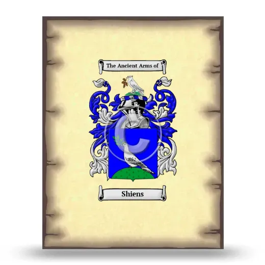 Shiens Coat of Arms Print