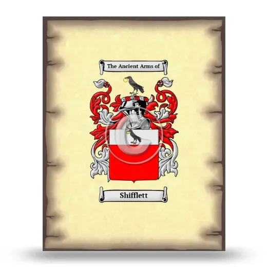 Shifflett Coat of Arms Print