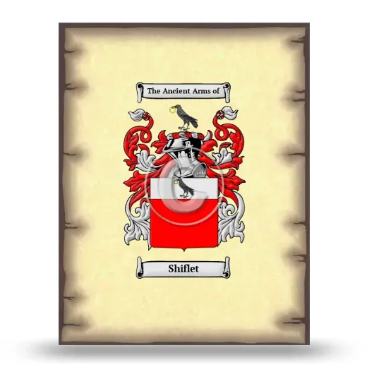 Shiflet Coat of Arms Print