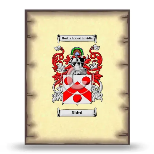 Shird Coat of Arms Print