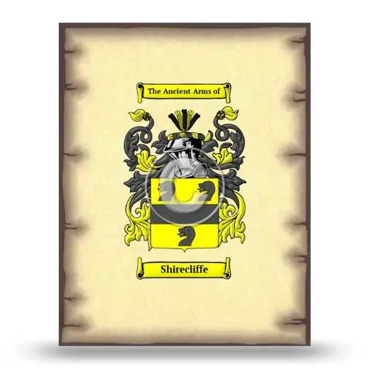 Shirecliffe Coat of Arms Print