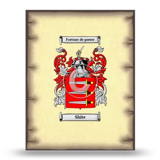 Shite Coat of Arms Print