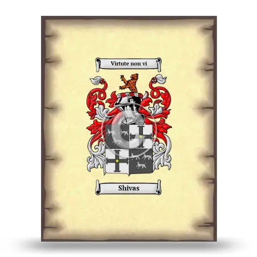 Shivas Coat of Arms Print