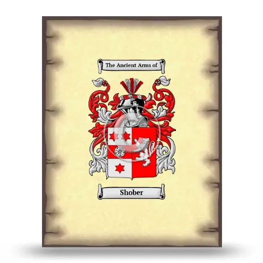 Shober Coat of Arms Print