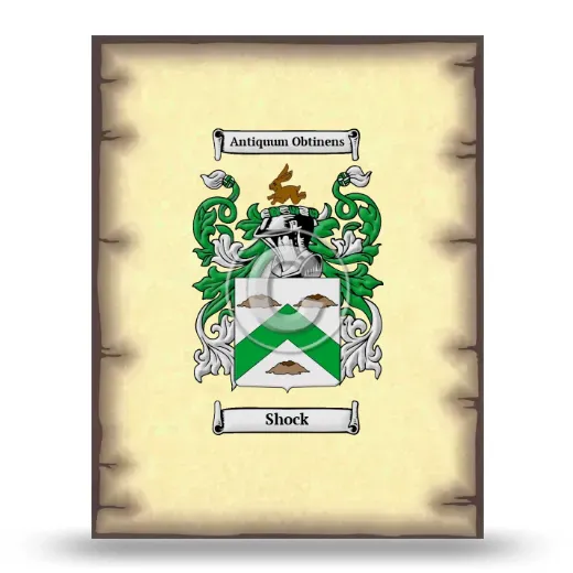 Shock Coat of Arms Print