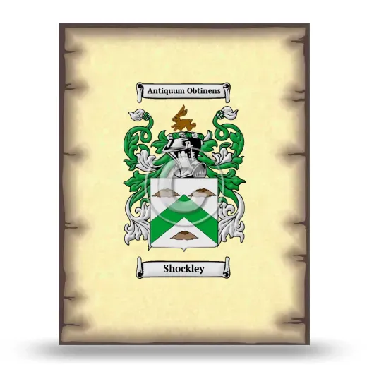 Shockley Coat of Arms Print
