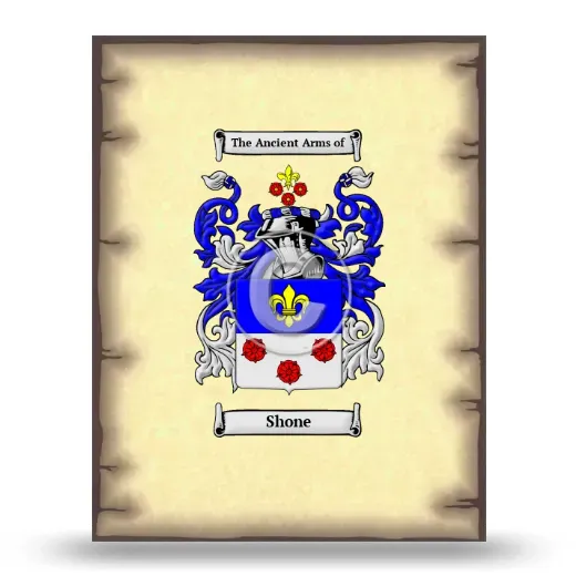 Shone Coat of Arms Print