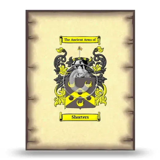 Shorters Coat of Arms Print