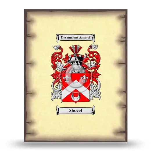 Shovel Coat of Arms Print