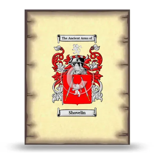 Shovelin Coat of Arms Print