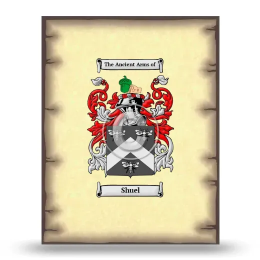 Shuel Coat of Arms Print