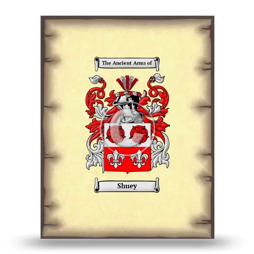 Shuey Coat of Arms Print