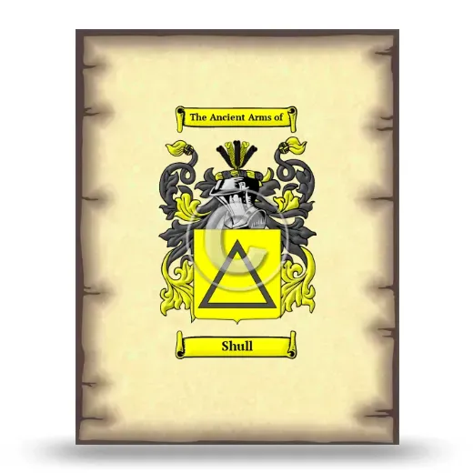 Shull Coat of Arms Print