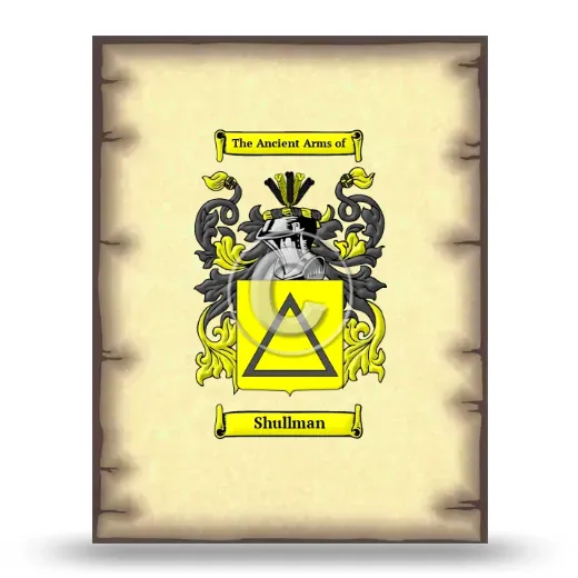 Shullman Coat of Arms Print