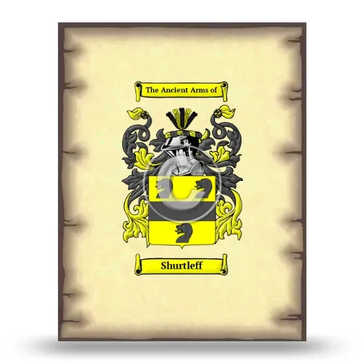 Shurtleff Coat of Arms Print