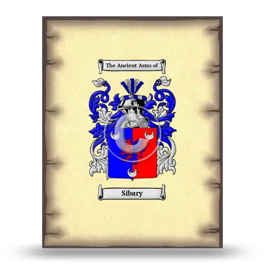 Sibary Coat of Arms Print