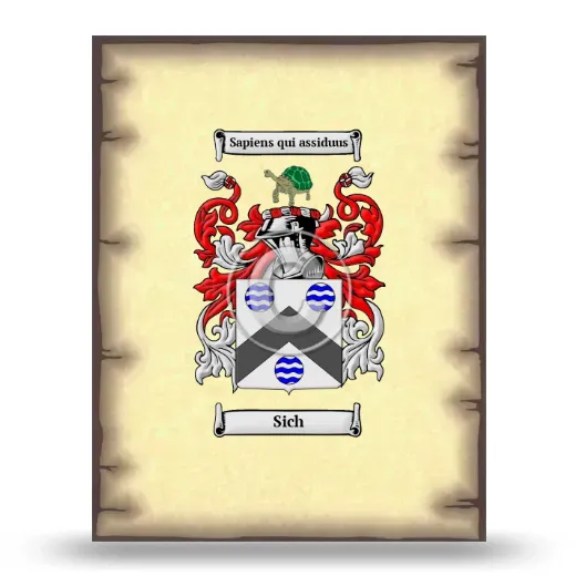 Sich Coat of Arms Print