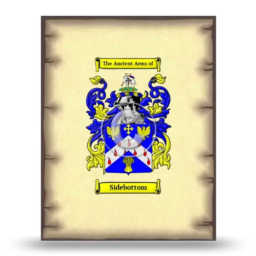 Sidebottom Coat of Arms Print