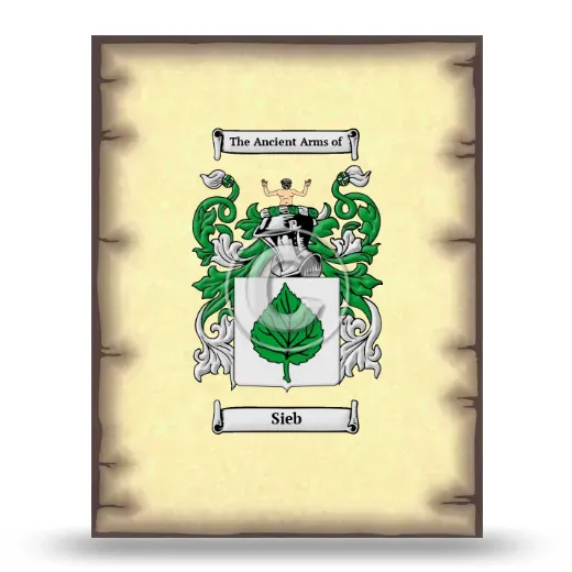 Sieb Coat of Arms Print