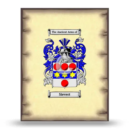 Sievert Coat of Arms Print