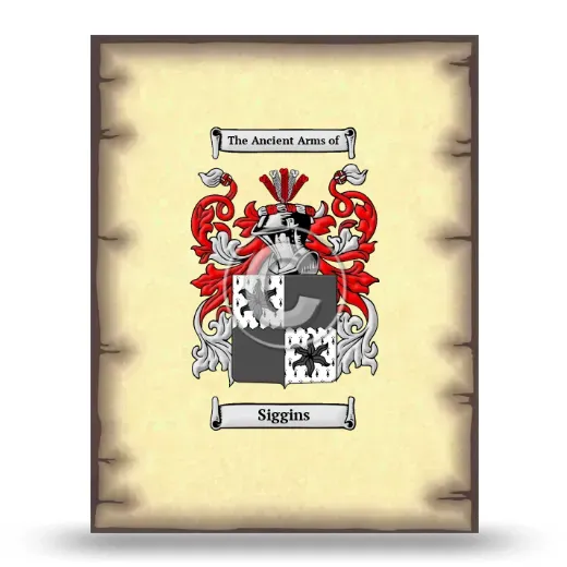 Siggins Coat of Arms Print