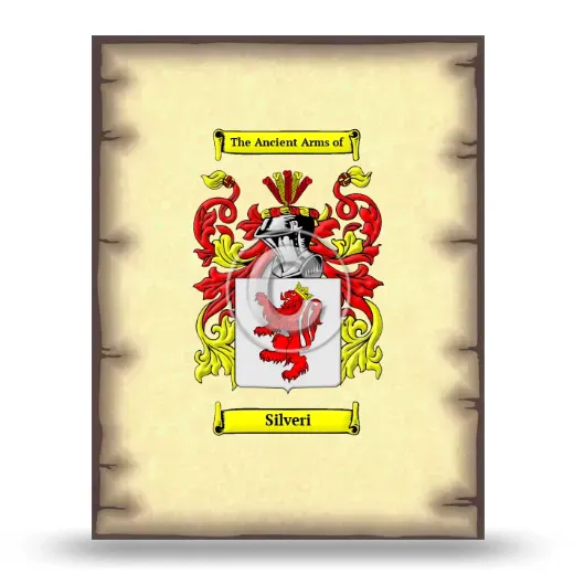 Silveri Coat of Arms Print