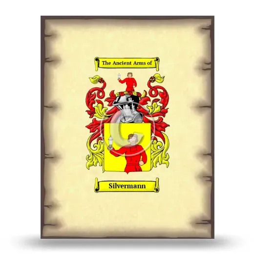 Silvermann Coat of Arms Print
