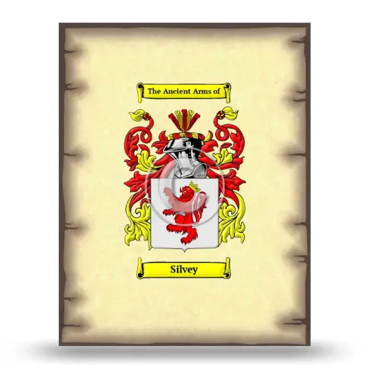 Silvey Coat of Arms Print