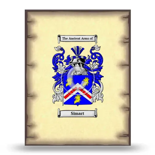 Simart Coat of Arms Print