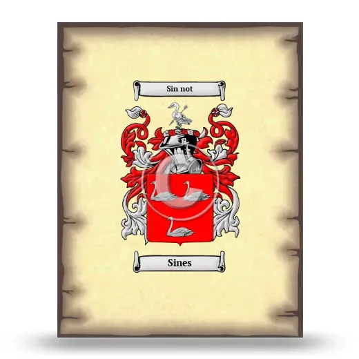 Sines Coat of Arms Print