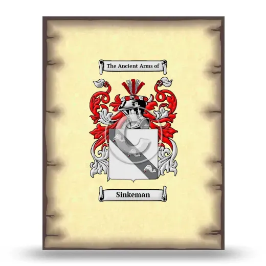 Sinkeman Coat of Arms Print