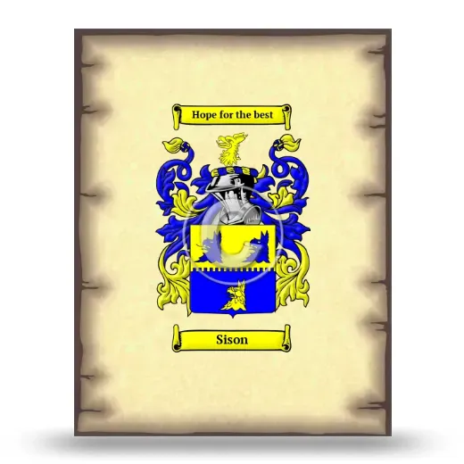 Sison Coat of Arms Print